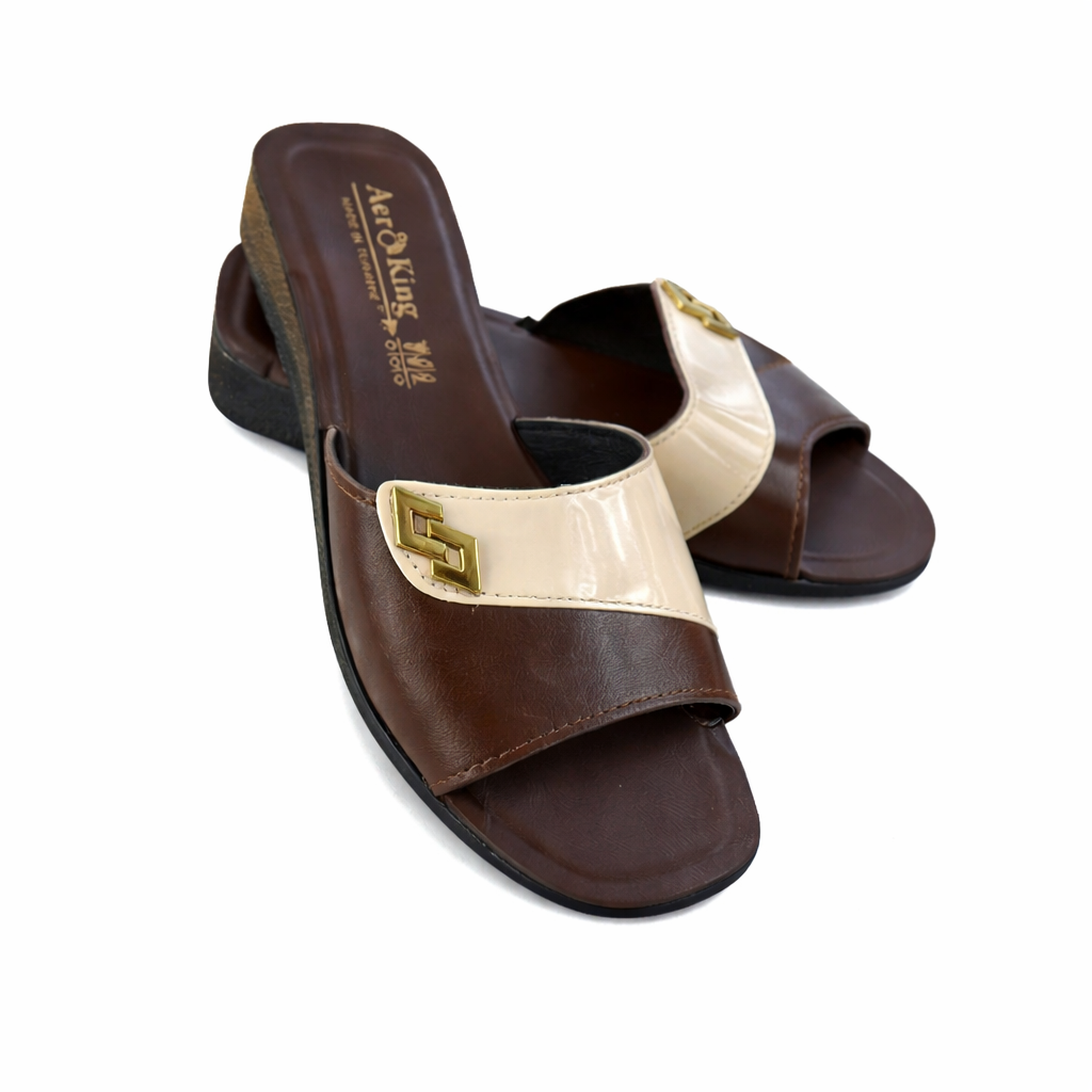 Glittery Embellished Slippers 070