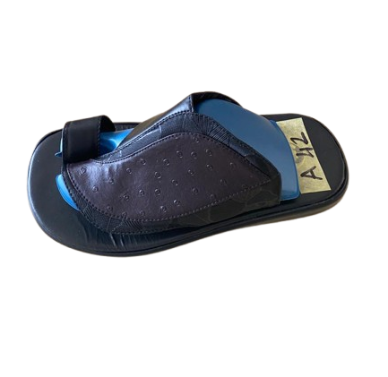 Leather Men's Slippers 056