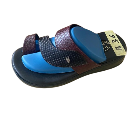 Leather Men's Slippers 076