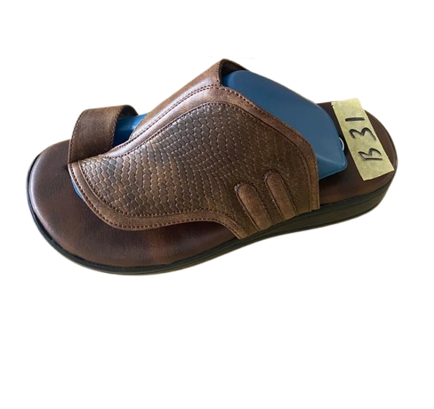 Leather Men's Slippers 081