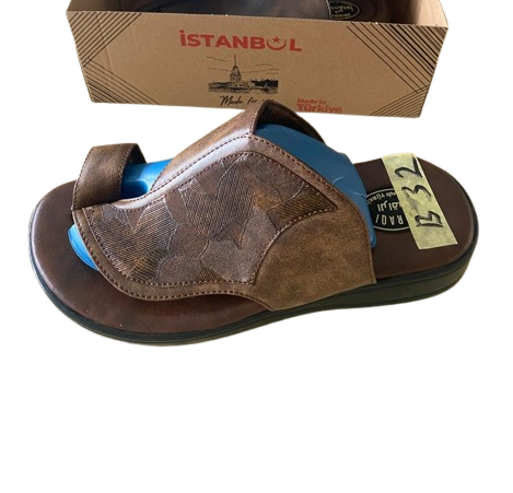 Leather Men's Slippers 082