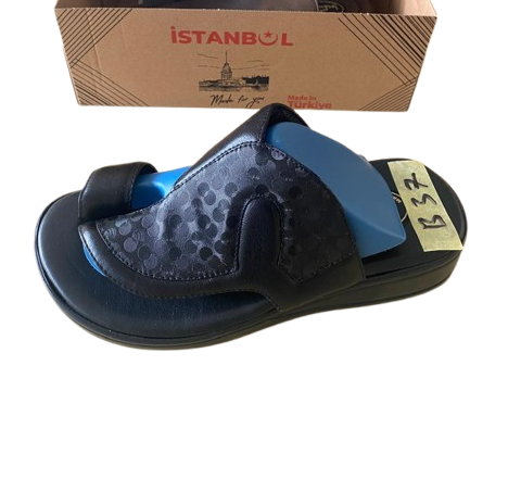 Leather Men's Slippers 086